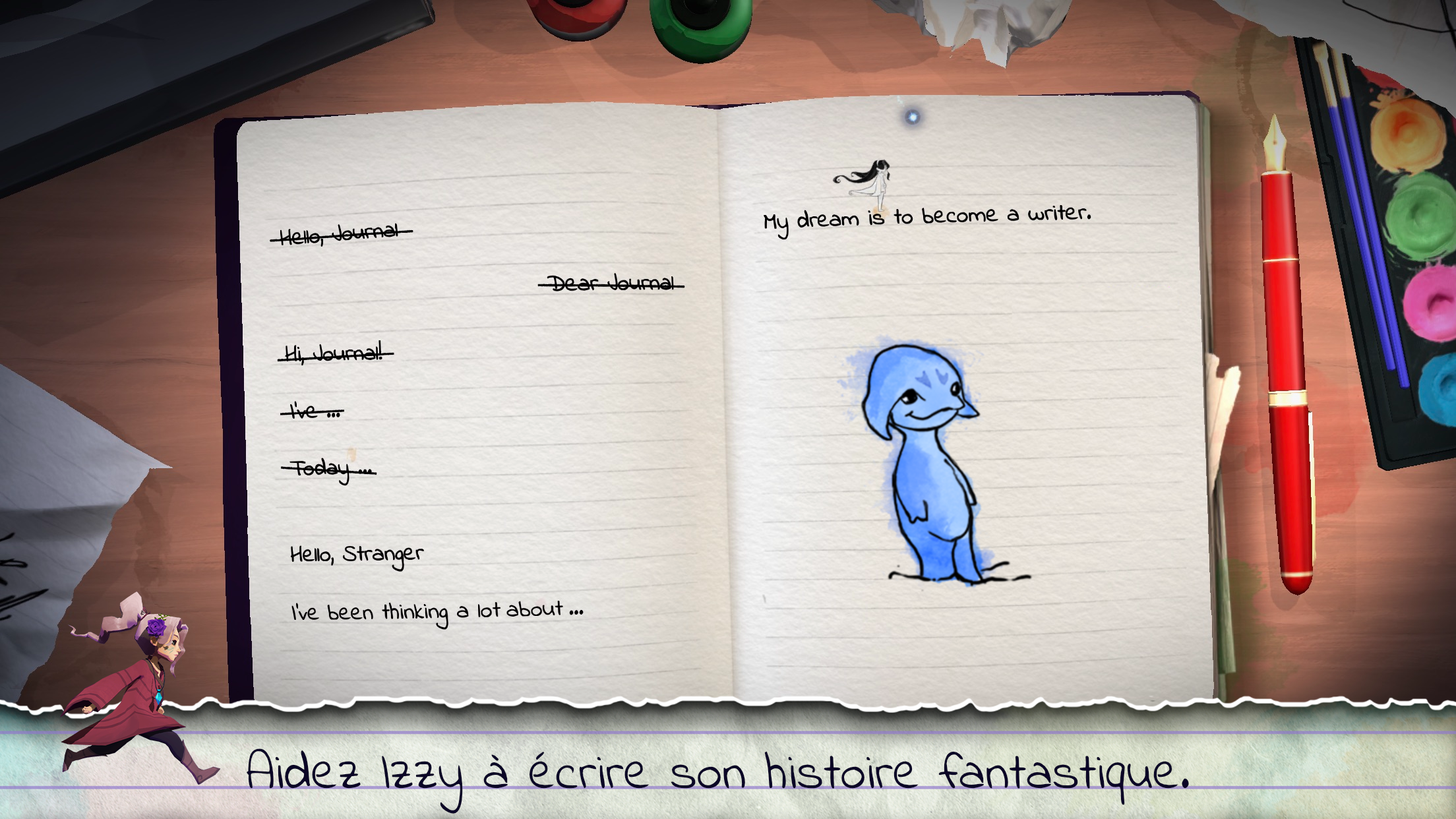 Lost Words, un jeu vidéo dans un journal intime, par Rhianna Pratchett