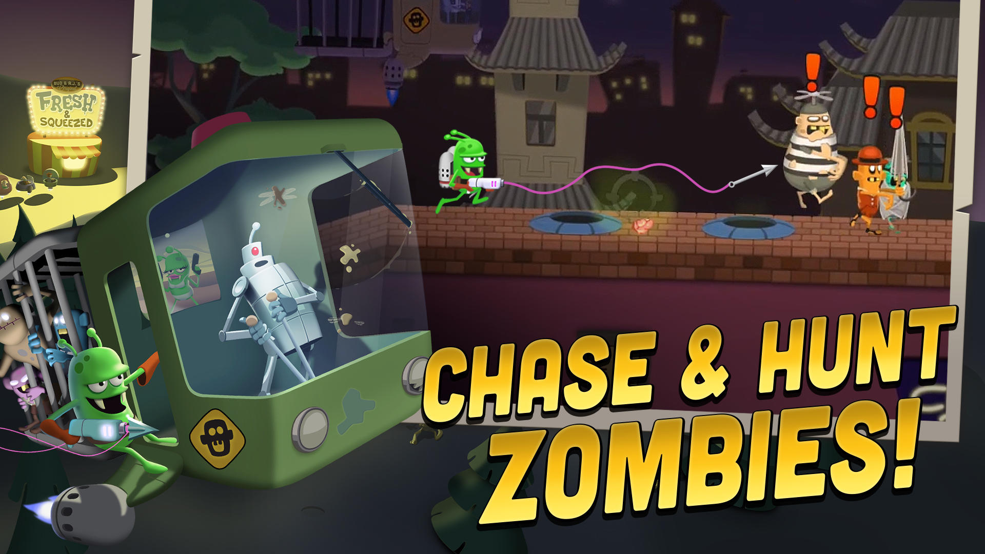 Zombie Catchers : Hunt & sell ภาพหน้าจอเกม