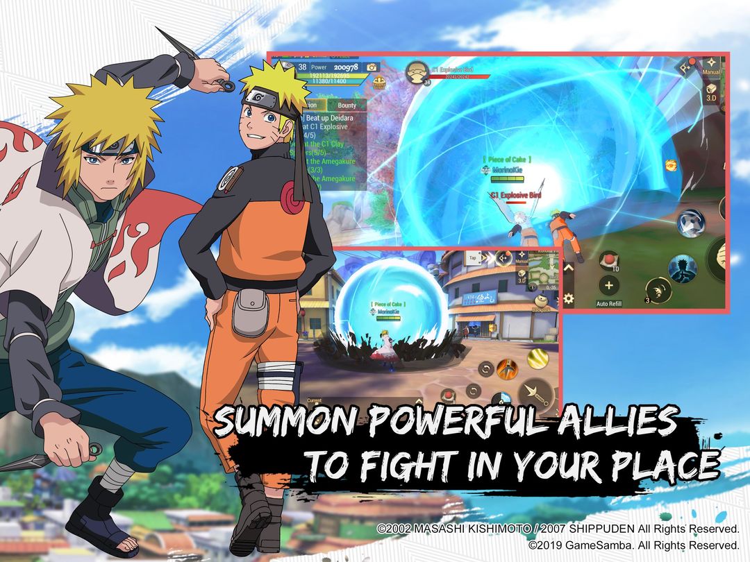 Naruto: Slugfest ภาพหน้าจอเกม