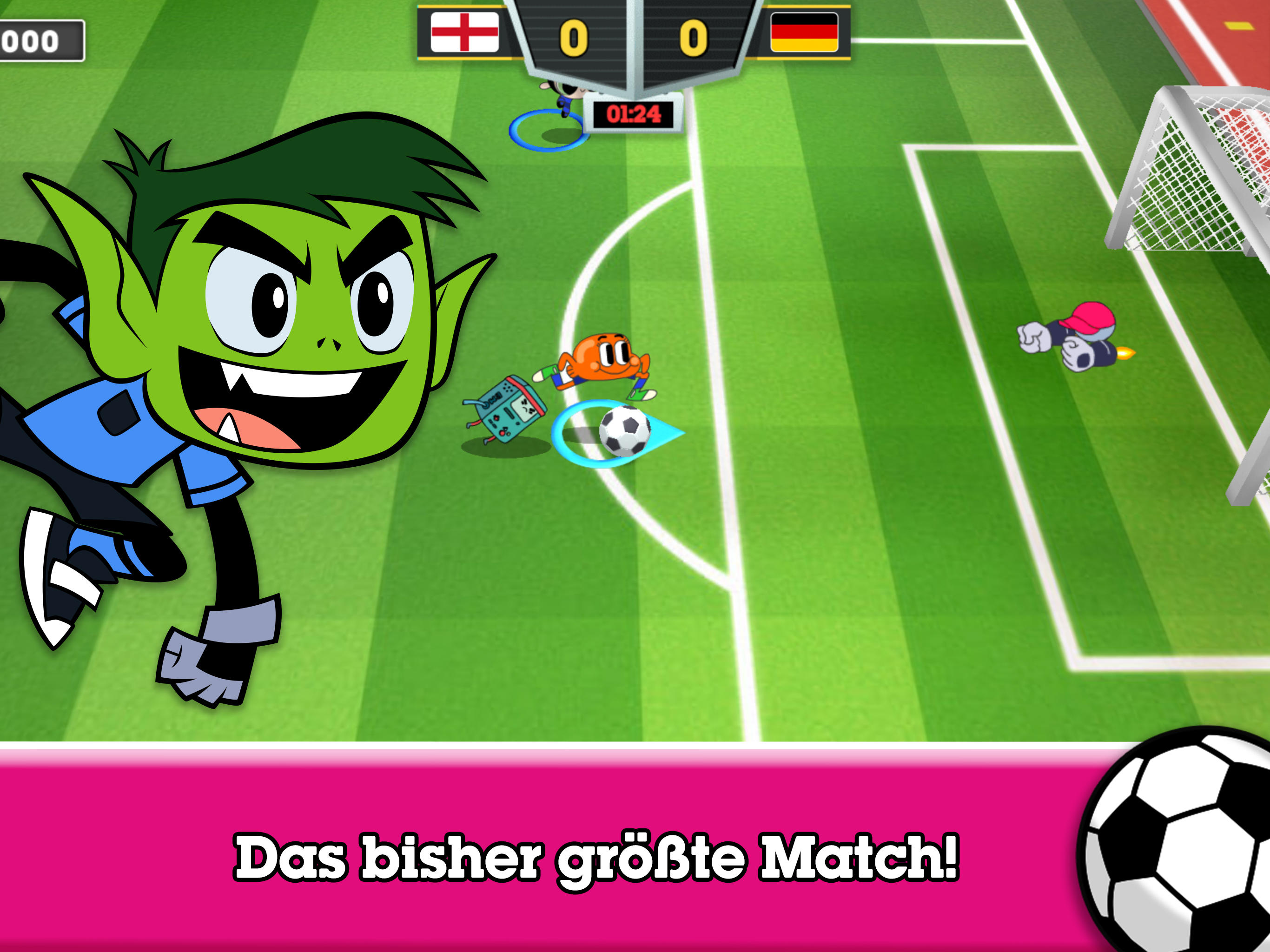 Toon Cup Fußball Spiel mobile Version Android iOS apk kostenlos herunterladen-TapTap