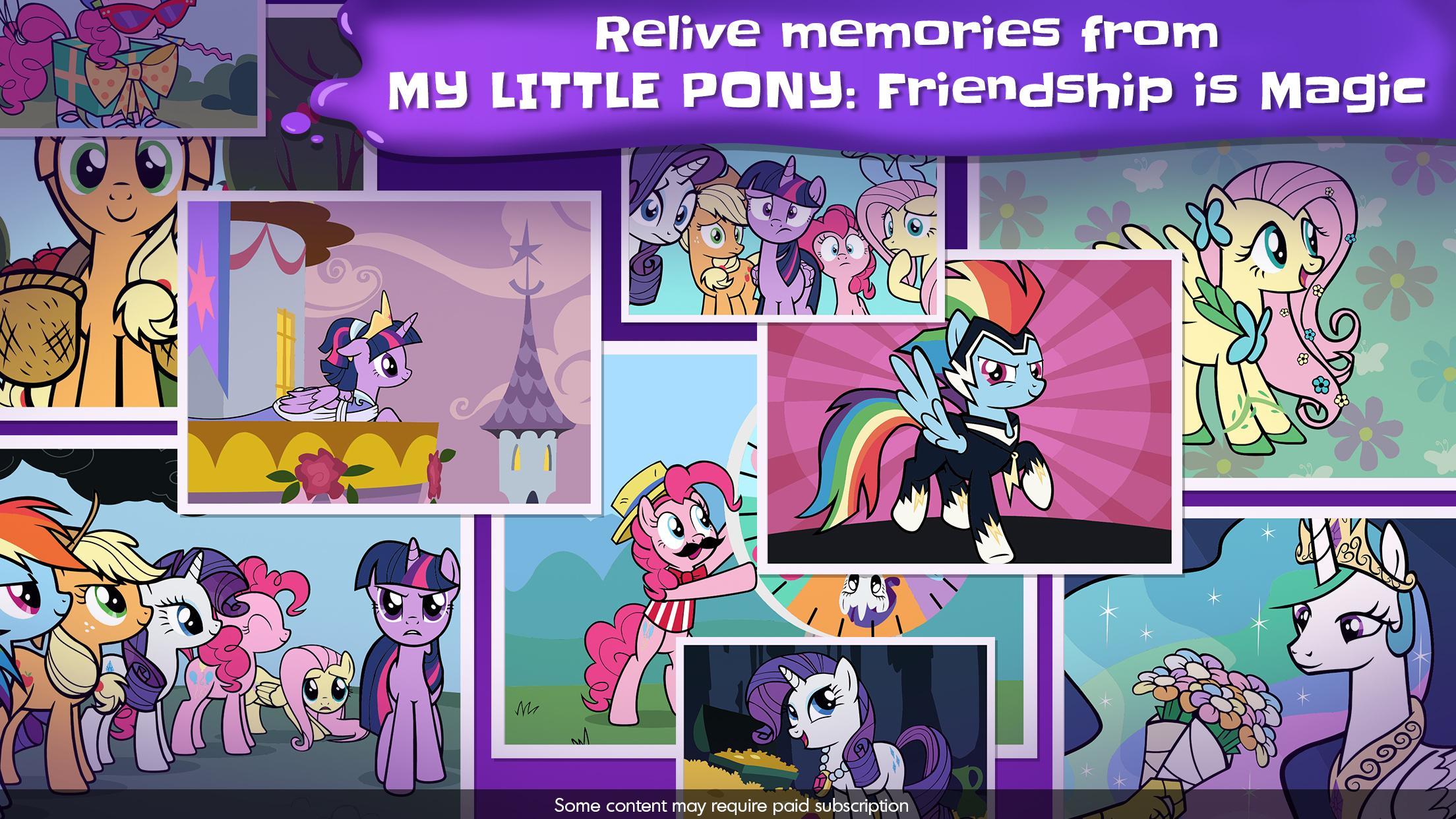 My Little Pony Color By Magic Game Screenshot