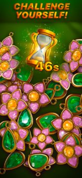 Dazzly Match 3D: Gem Matching 遊戲截圖