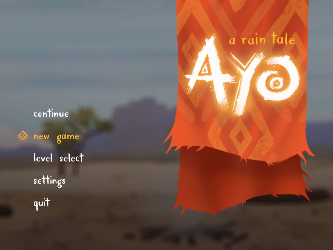 Screenshot of Ayo: A Rain Tale