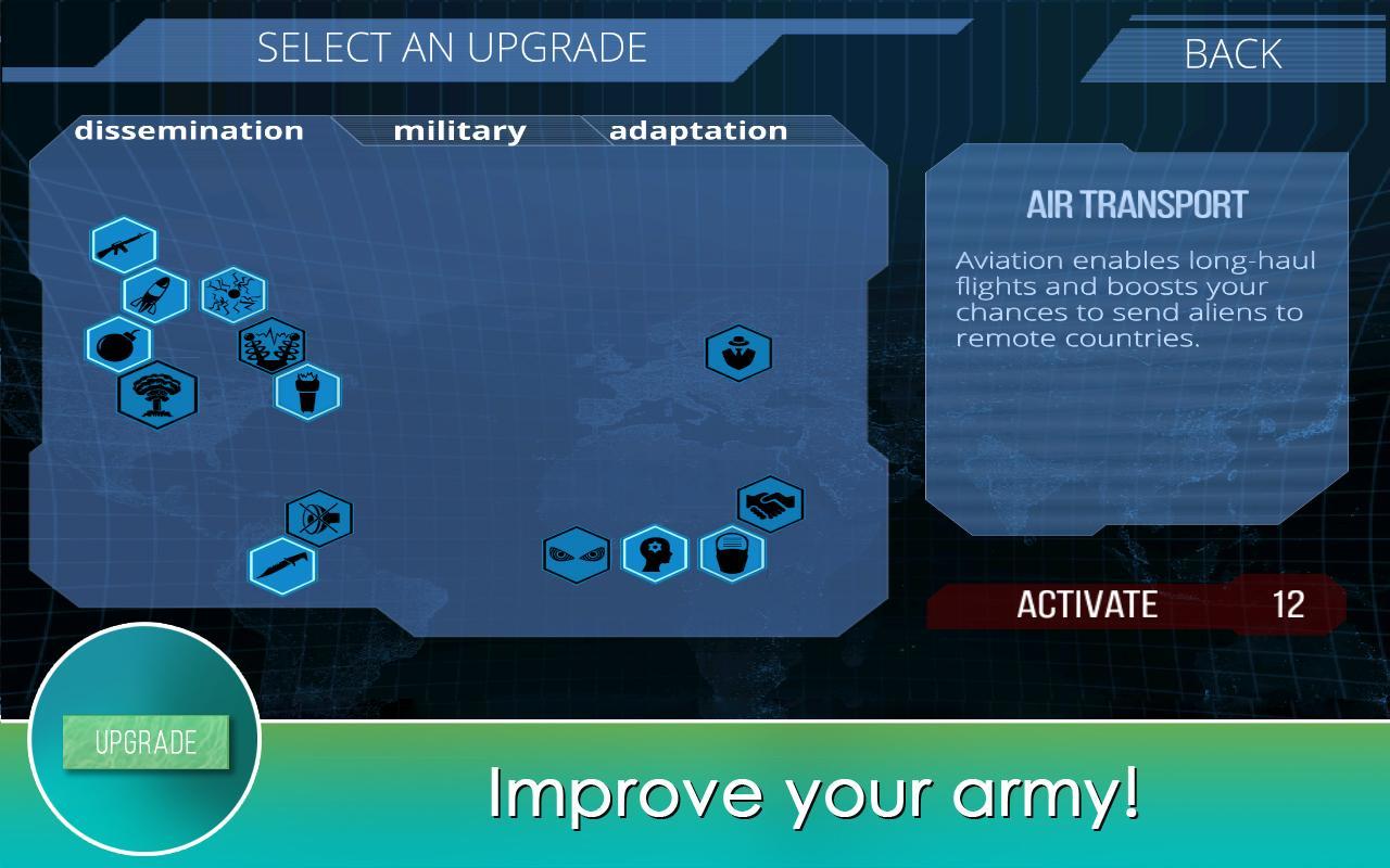 Screenshot of XCore Galactic Plague Strategy
