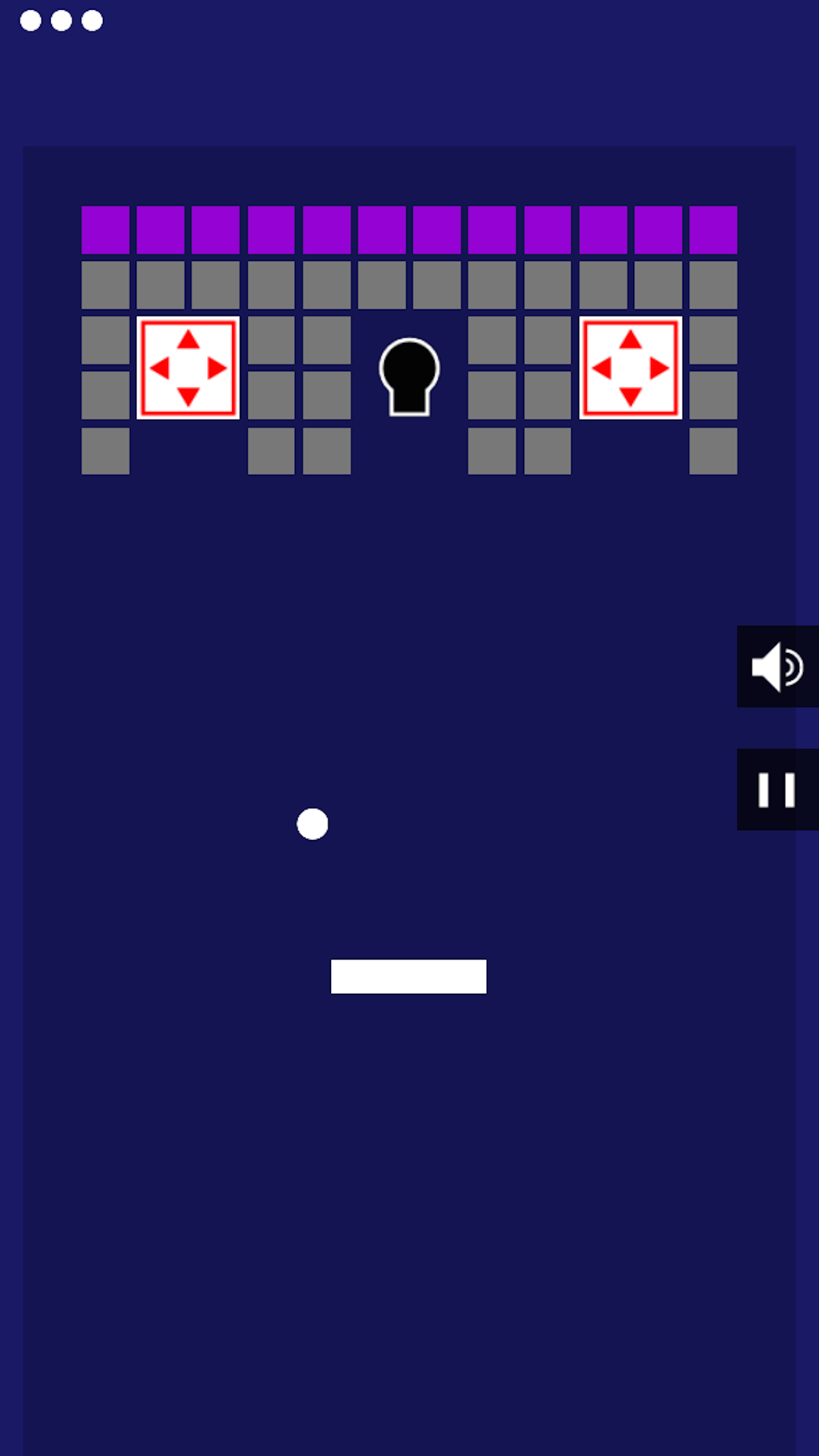 Action Brick Breaker Game Screenshot
