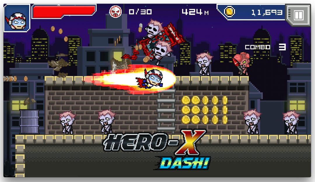 HERO-X: DASH!遊戲截圖