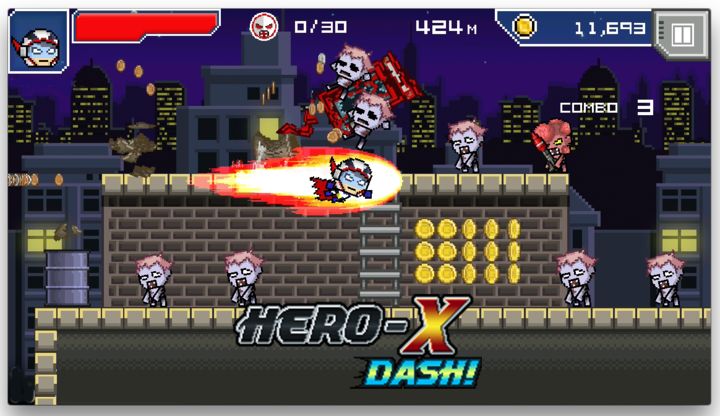 Screenshot 1 of HERO-X: DASH! 1.0.3