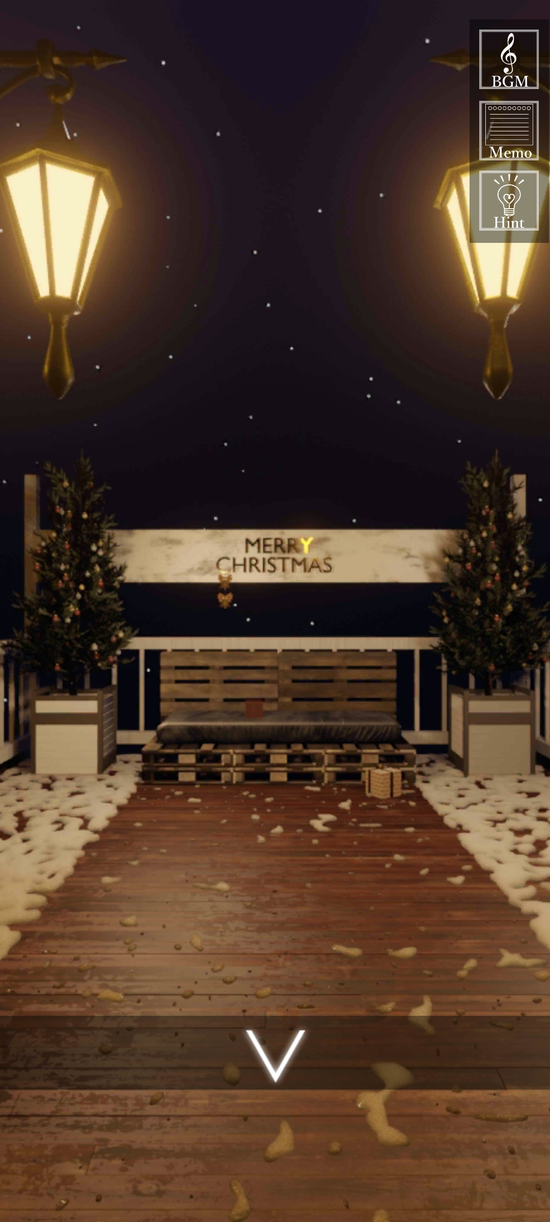 Christmas Room Escape Game Screenshot