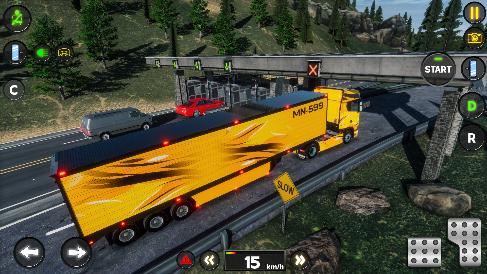 Cargo Simulator 2024: Truck 3d ゲームのスクリーンショット