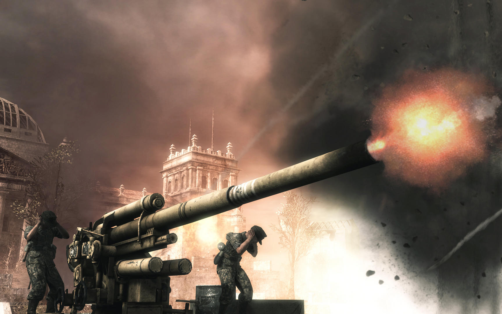 Call of Duty: World at War ภาพหน้าจอเกม
