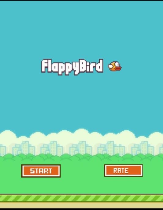 Flappy Bird 게임 스크린 샷