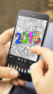 2022 Christmas Coloring Book Game Screenshot