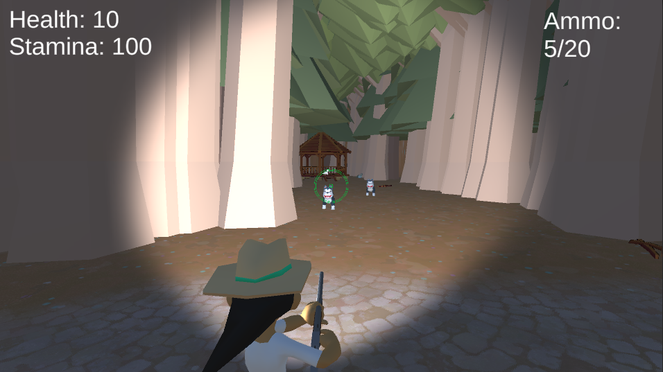 Cat-astrophe: Werewolf Woods Game Screenshot