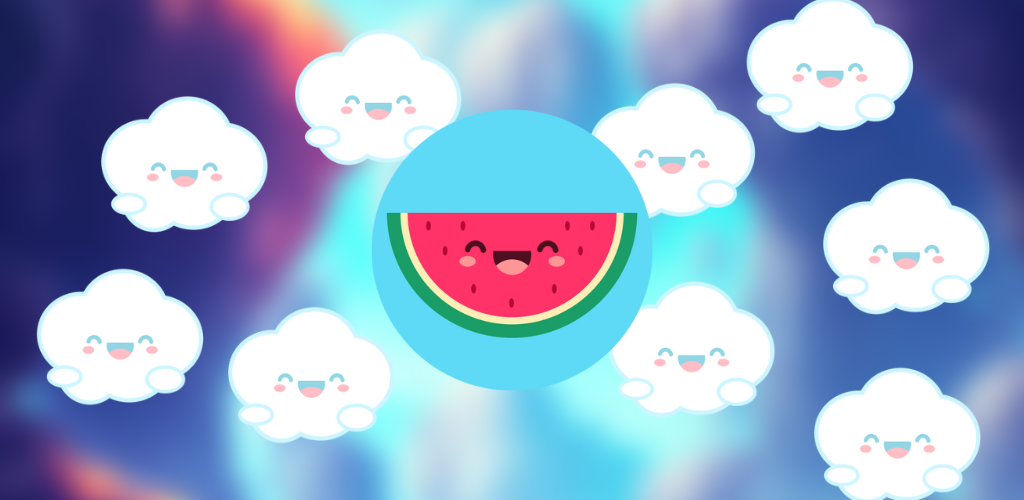 Screenshot of the video of Fruit Merge : Drop Puzzle