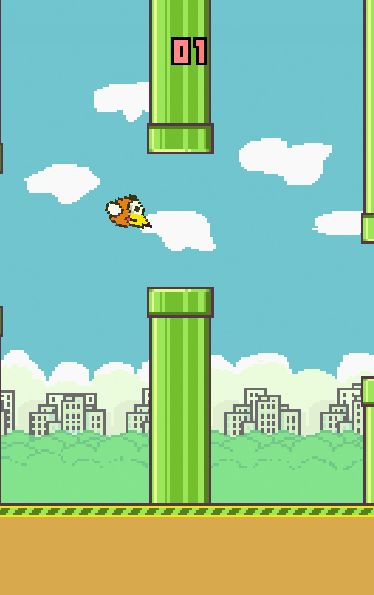 Screenshot of Floppy Bird 2017