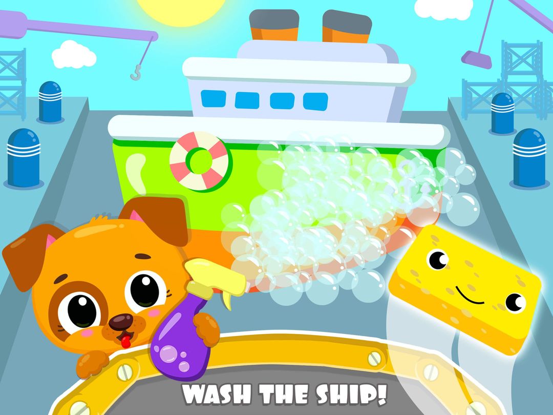 Cute & Tiny Ships - Baby Boat Fix, Paint & Care遊戲截圖