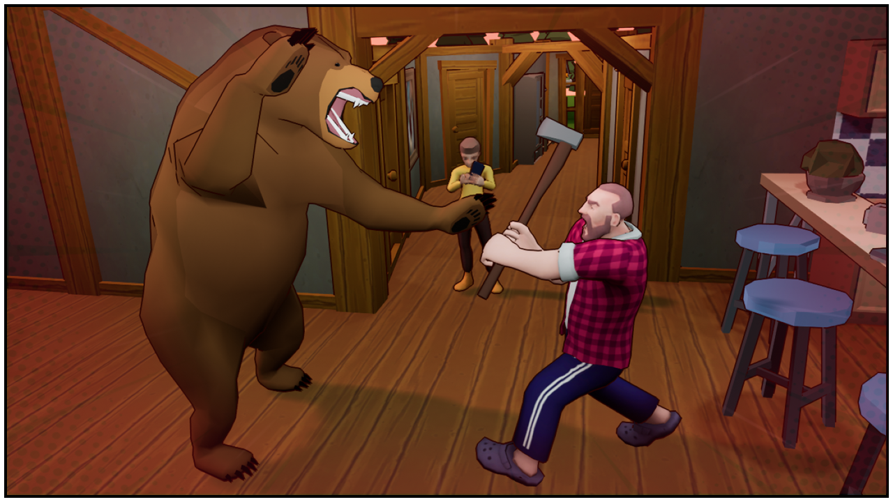 Angry Dad: Arcade Simulator Game Screenshot