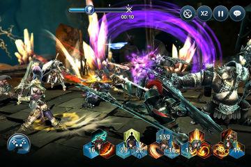 다섯왕국이야기 게임 스크린샷