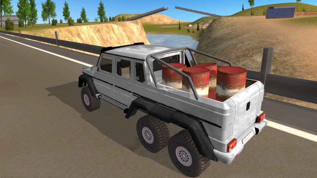 Screenshot of Truck Driver 6x6 Hill Driving