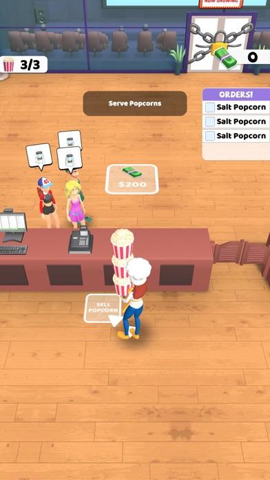 Captura de Tela do Jogo Arcade Popcorn: Food Games