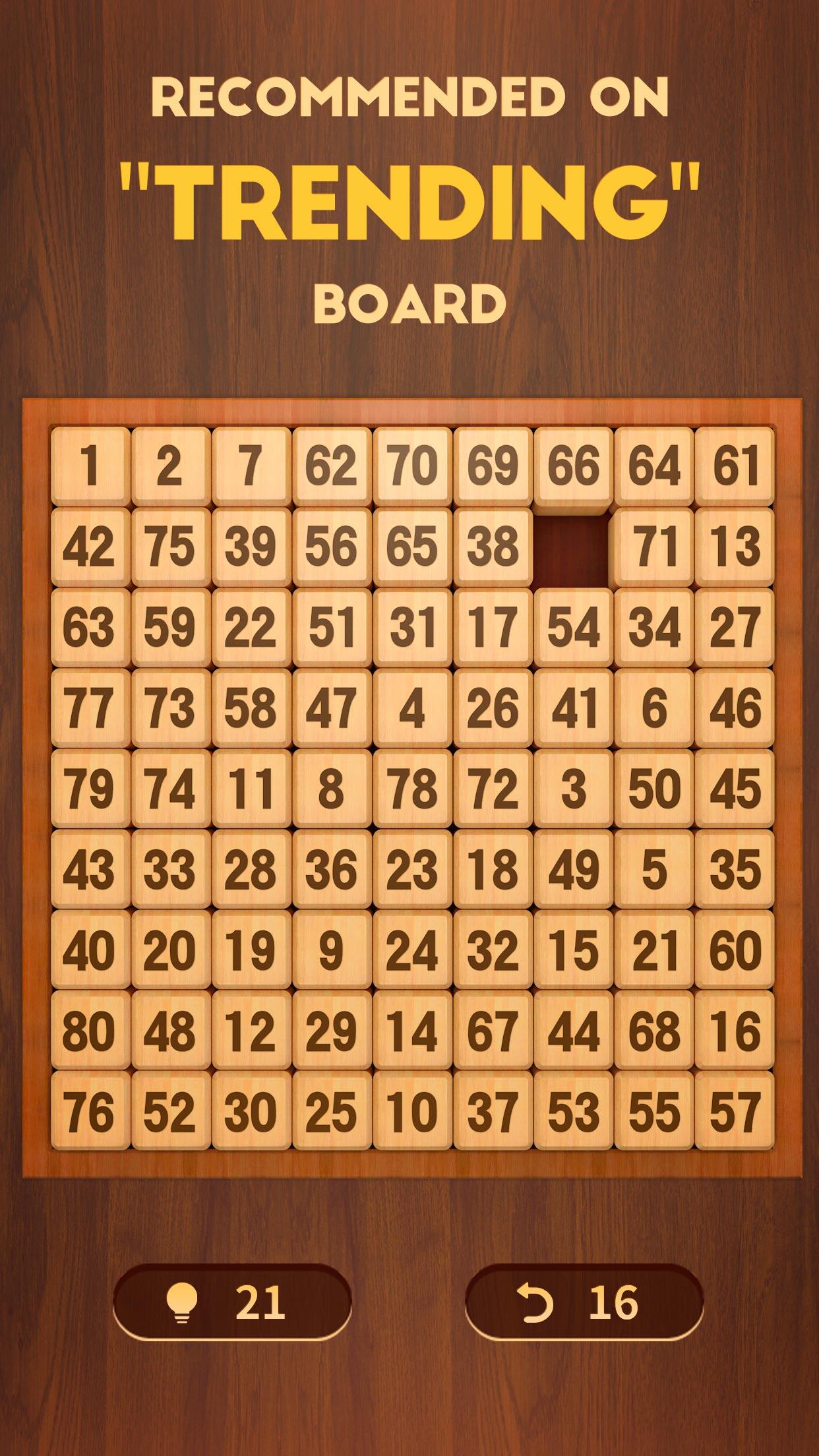 Скриншот игры Numpuz: Number Puzzle Games