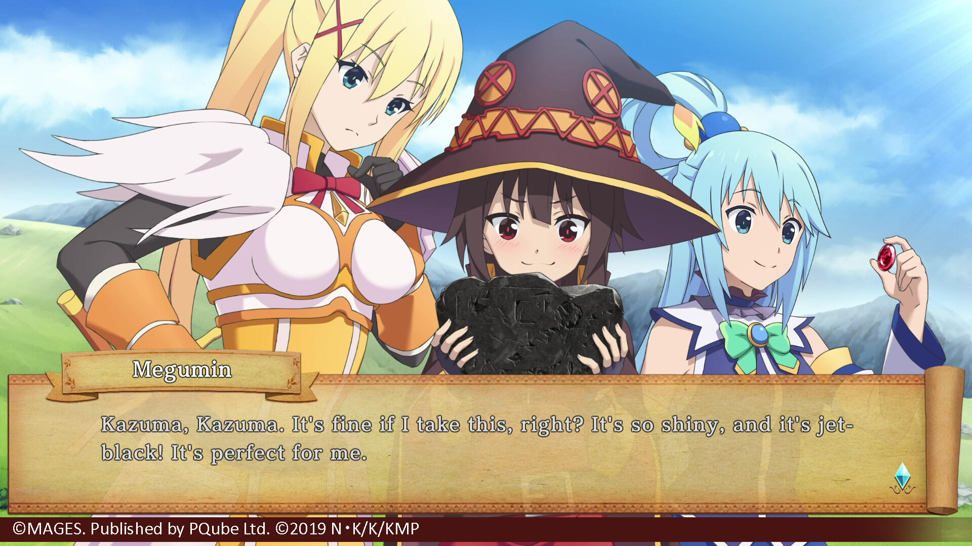 KONOSUBA - God's Blessing on this Wonderful World! Love For These Clothes Of Desire! Game Screenshot