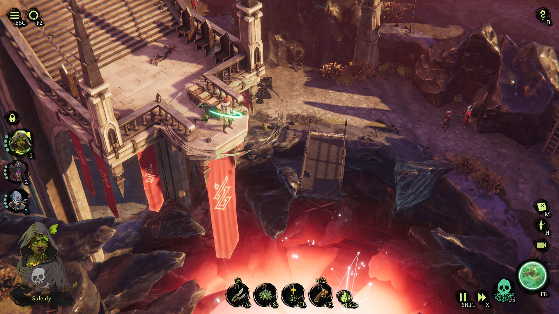 Shadow Gambit: The Cursed Crew screenshot game