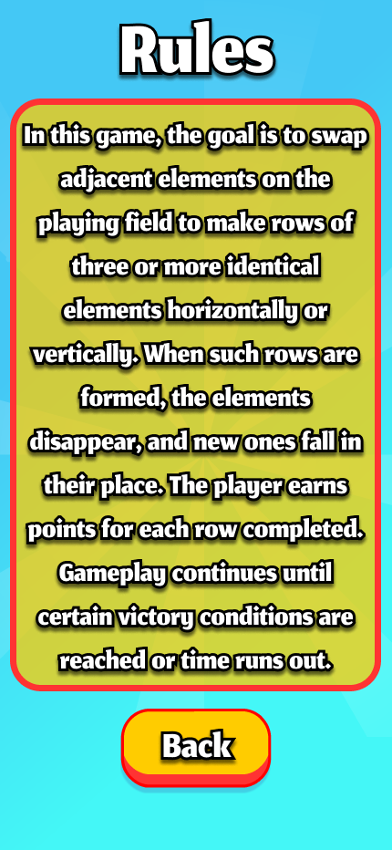 Starry Swap 게임 스크린샷