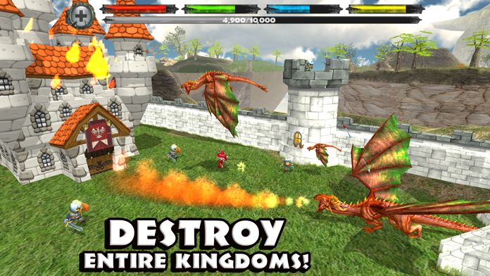 World of Dragons: 3D Simulator ภาพหน้าจอเกม