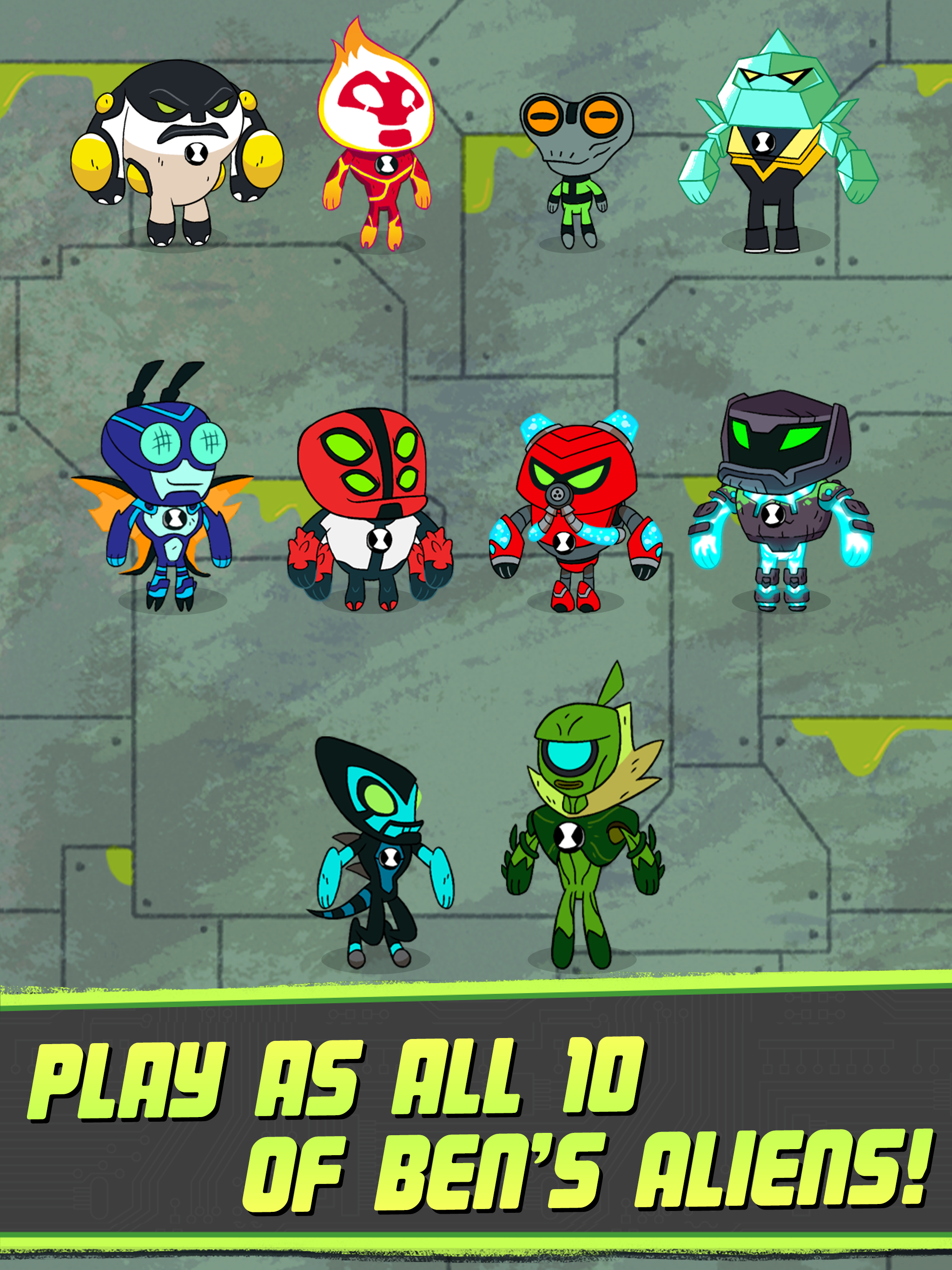 Ben 10 - Super Slime Ben Game Screenshot