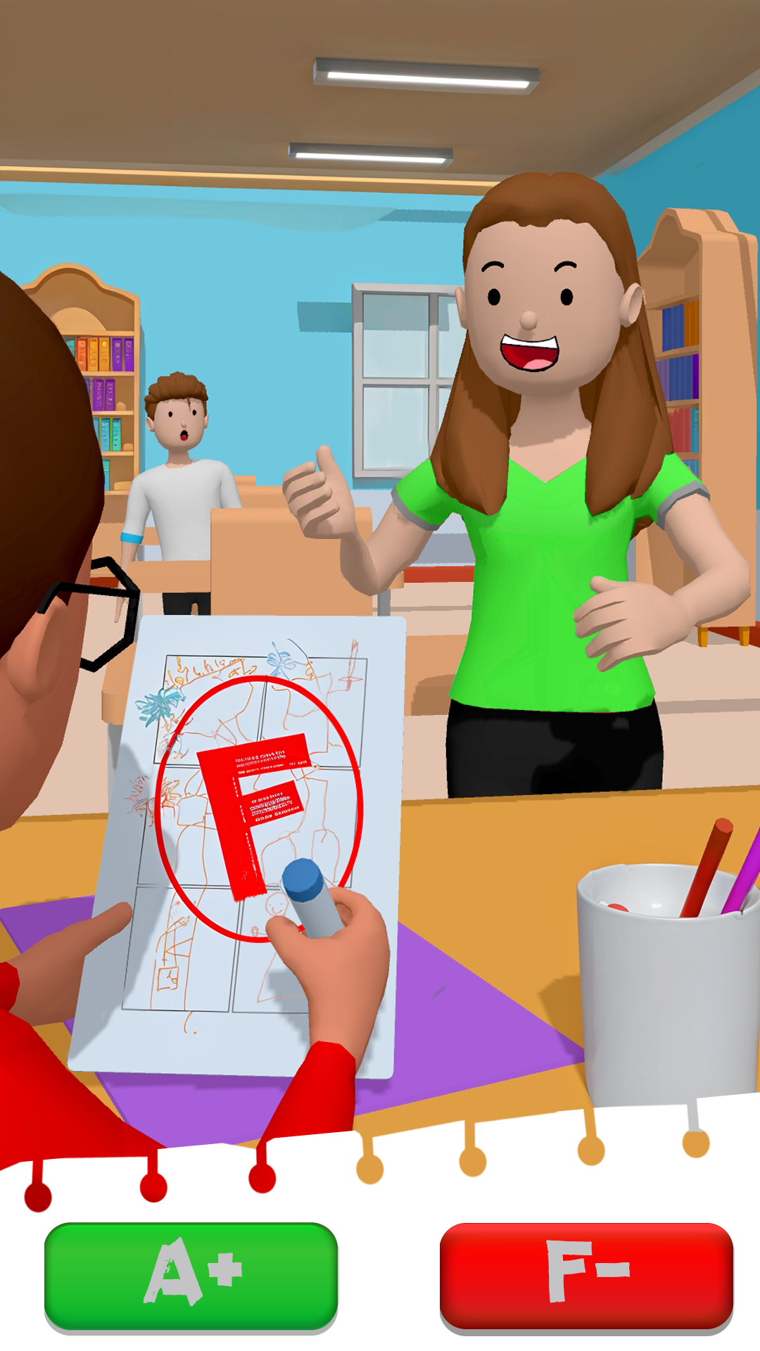 Cuplikan Layar Game Prankster Student Simulator 3D