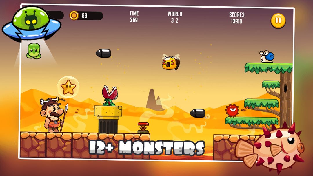Super Jungle Adventures screenshot game