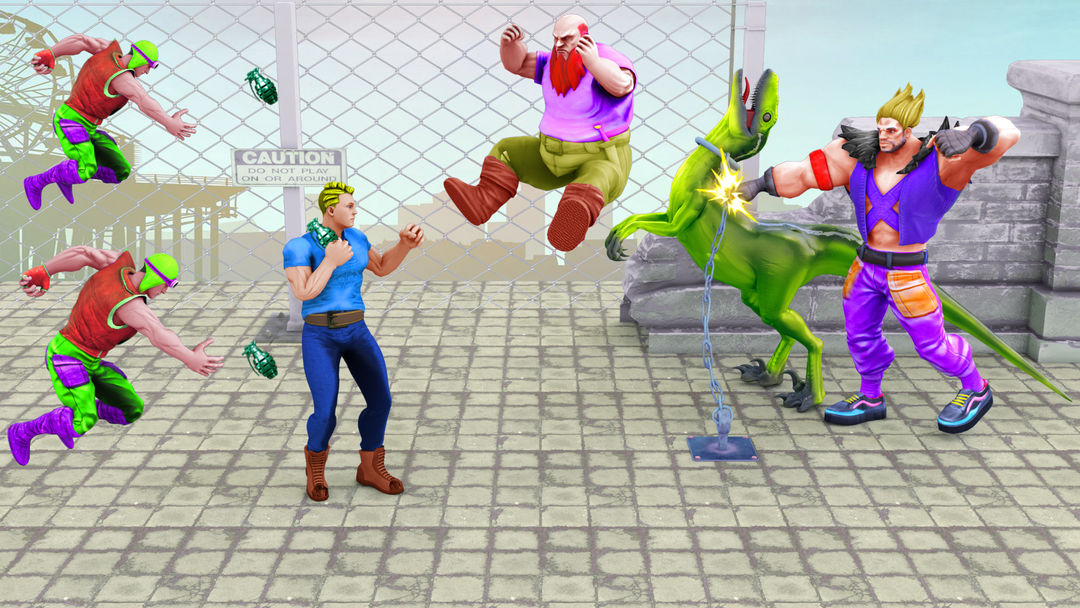 Beat Em up karate Fighter Game ภาพหน้าจอเกม