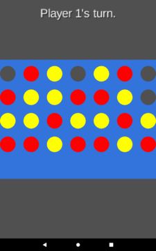 Four in a Row Game Screenshot