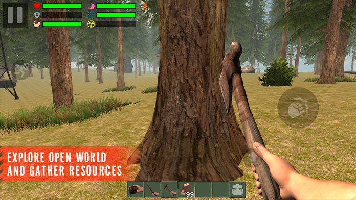 The Survivor: Rusty Forest ゲームのスクリーンショット
