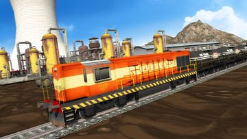 Indian Oil Tanker Train Simulator 遊戲截圖