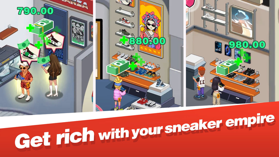 Sneaker Empire screenshot game