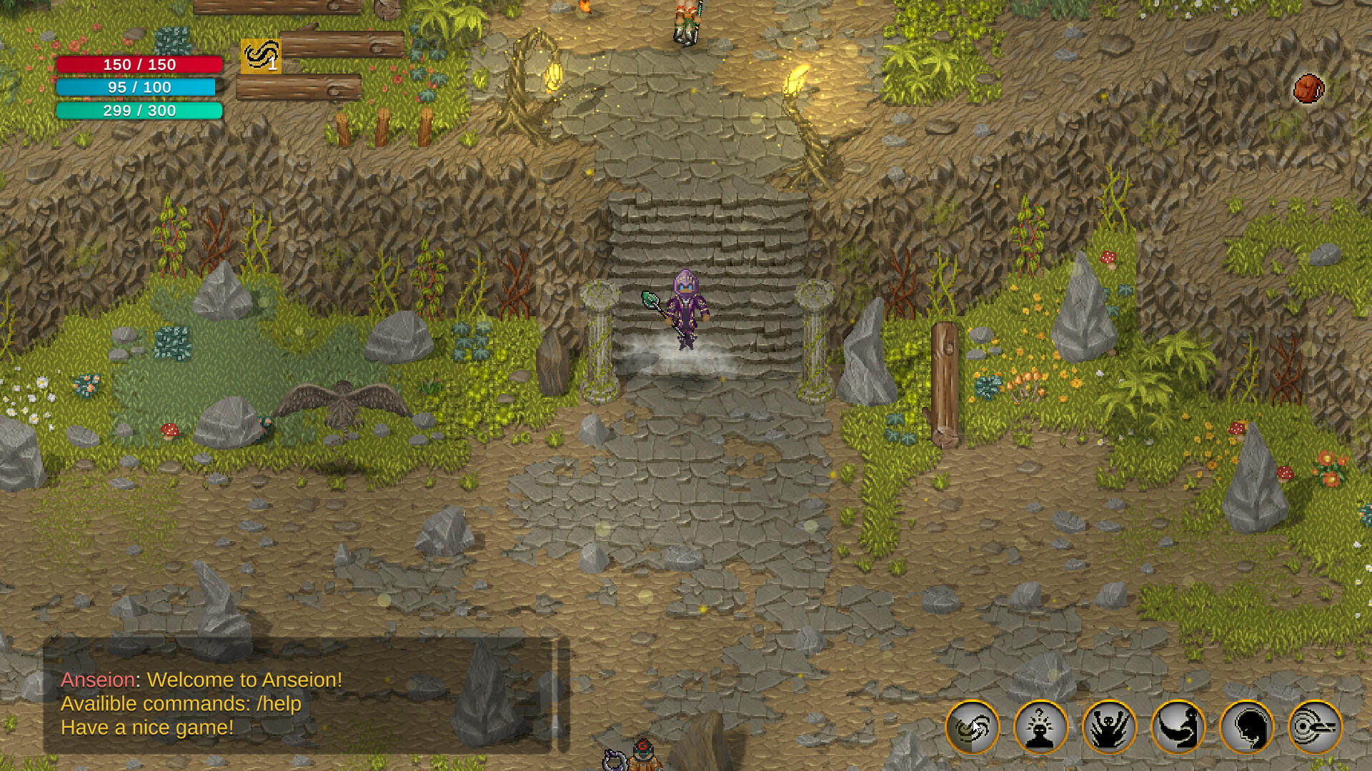 Screenshot of Anseion - Fantasy MMORPG
