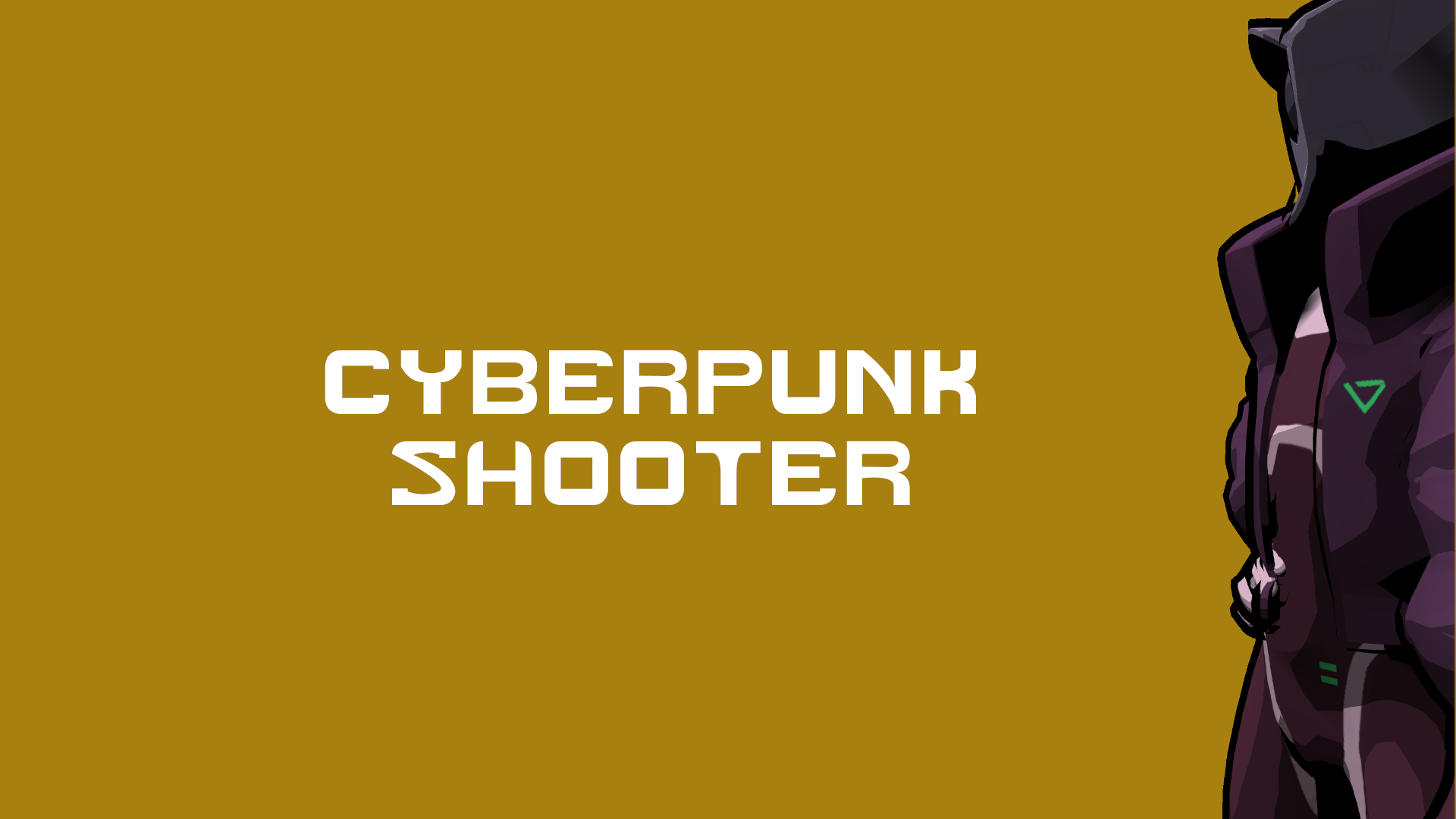 Cyberpunk Shooter Game Screenshot