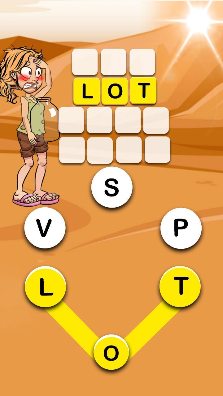 Screenshot of Mary’s Promotion - Word Game