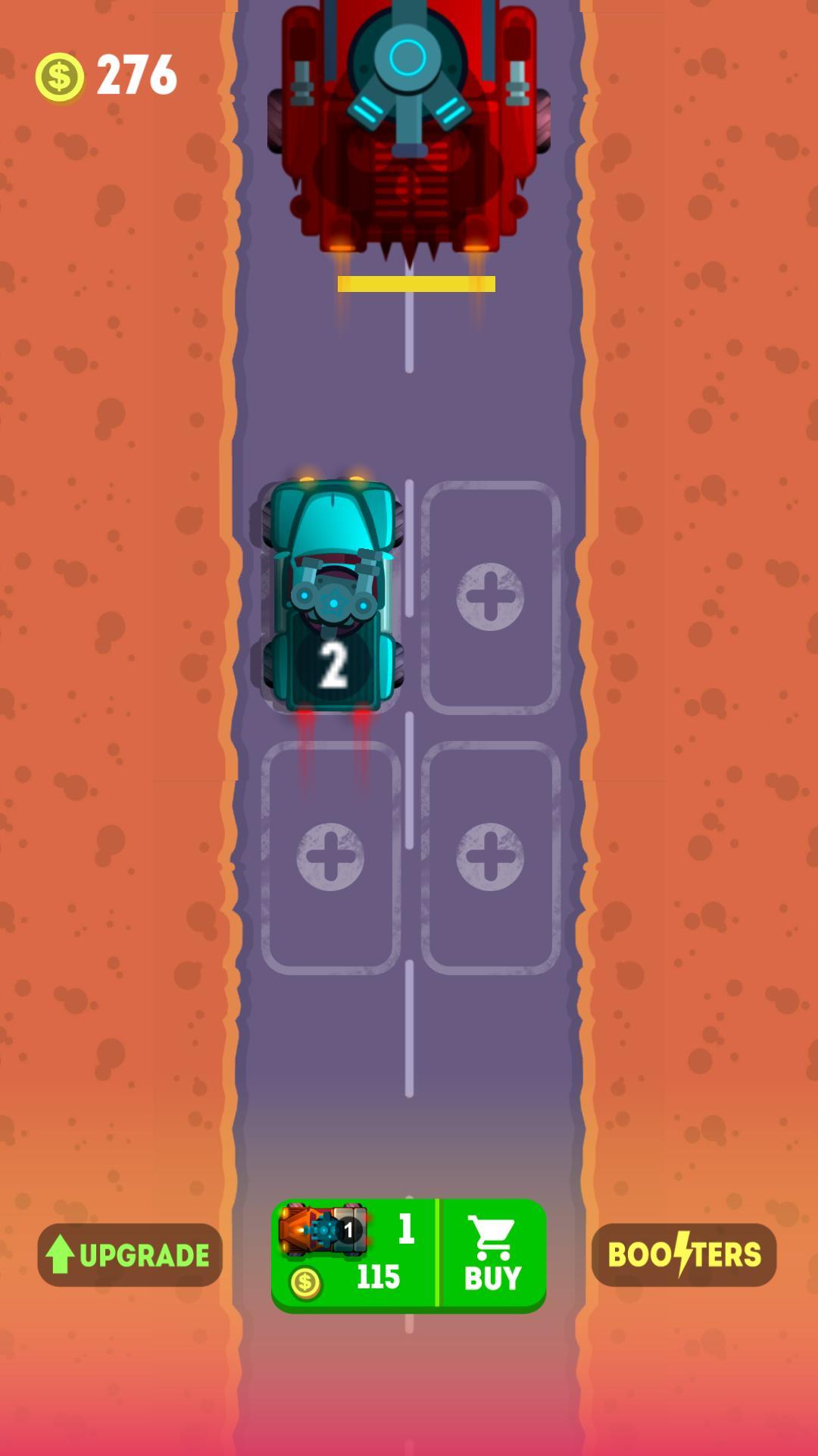 Battle Road Game Screenshot