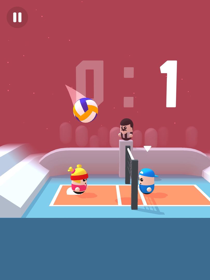 Volleyball Game - Volley Beans screenshot game