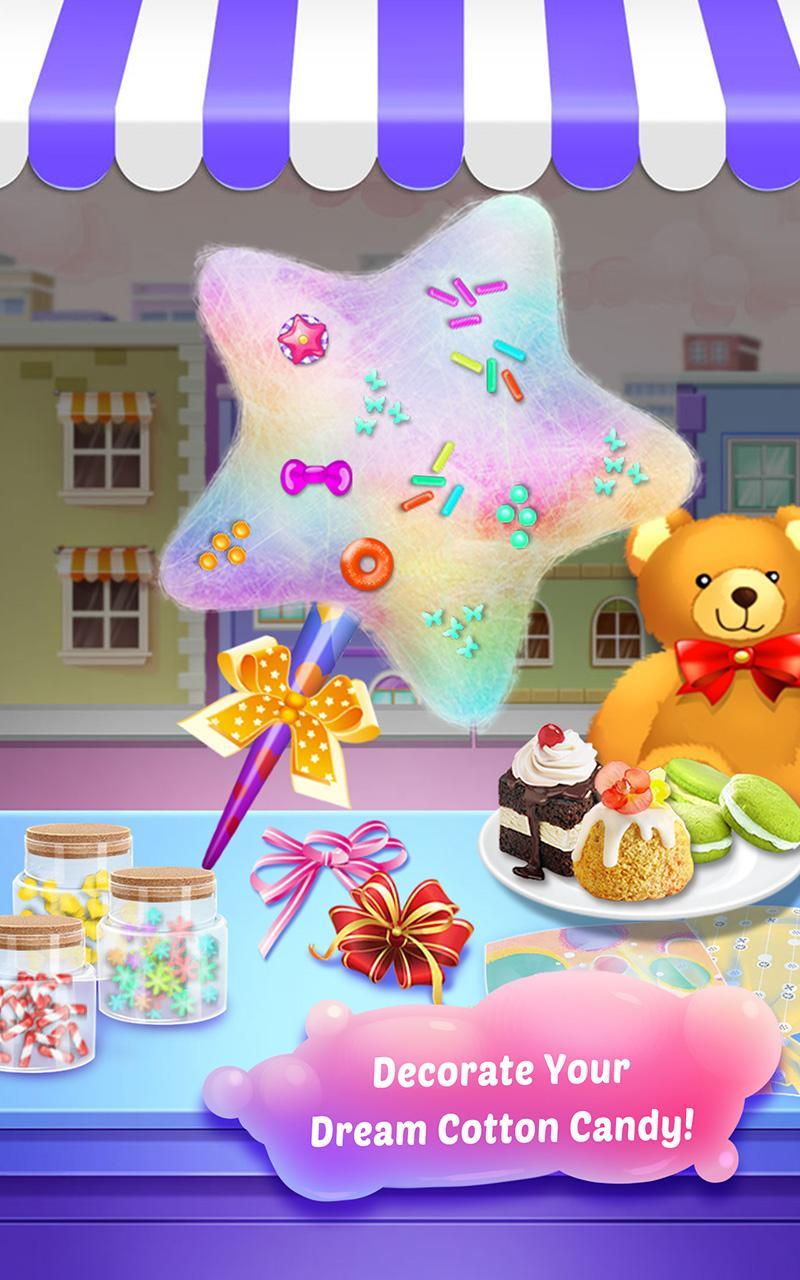 Sweet Cotton Candy Maker ゲームのスクリーンショット
