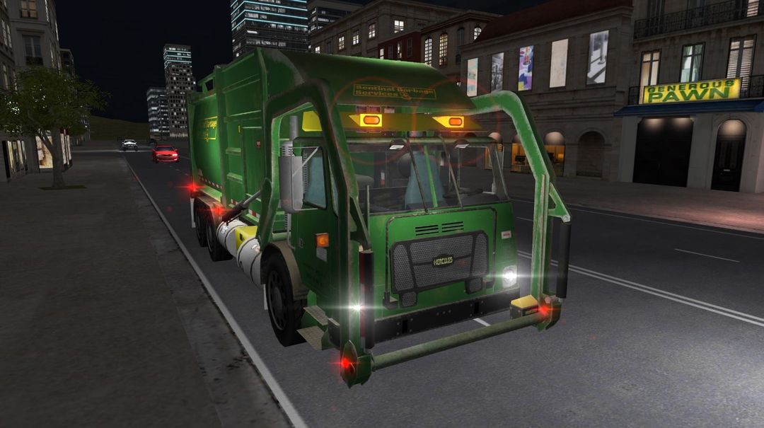 American Trash Truck Simulator screenshot game