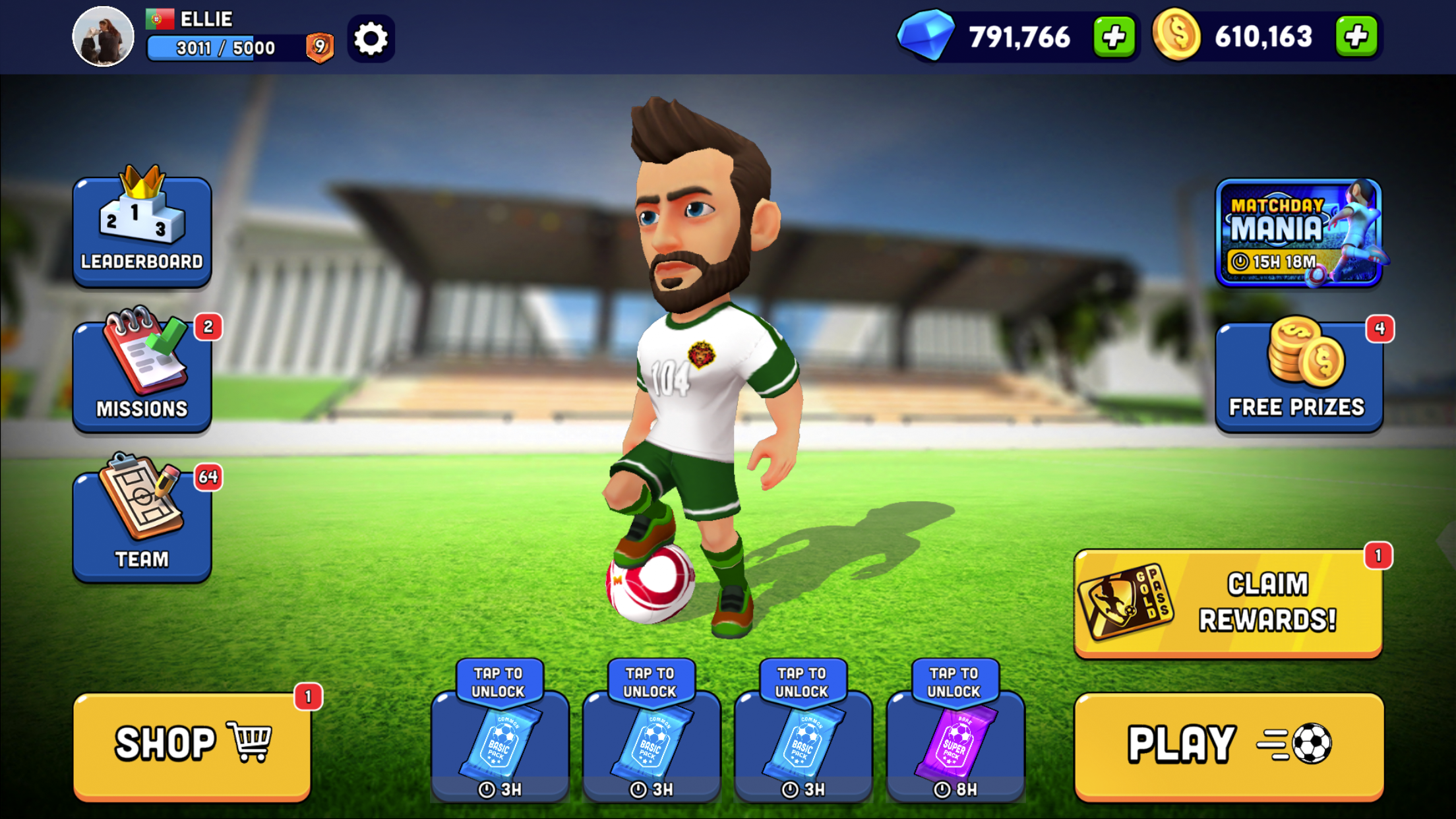Mini Football - Mobile Soccer screenshot game
