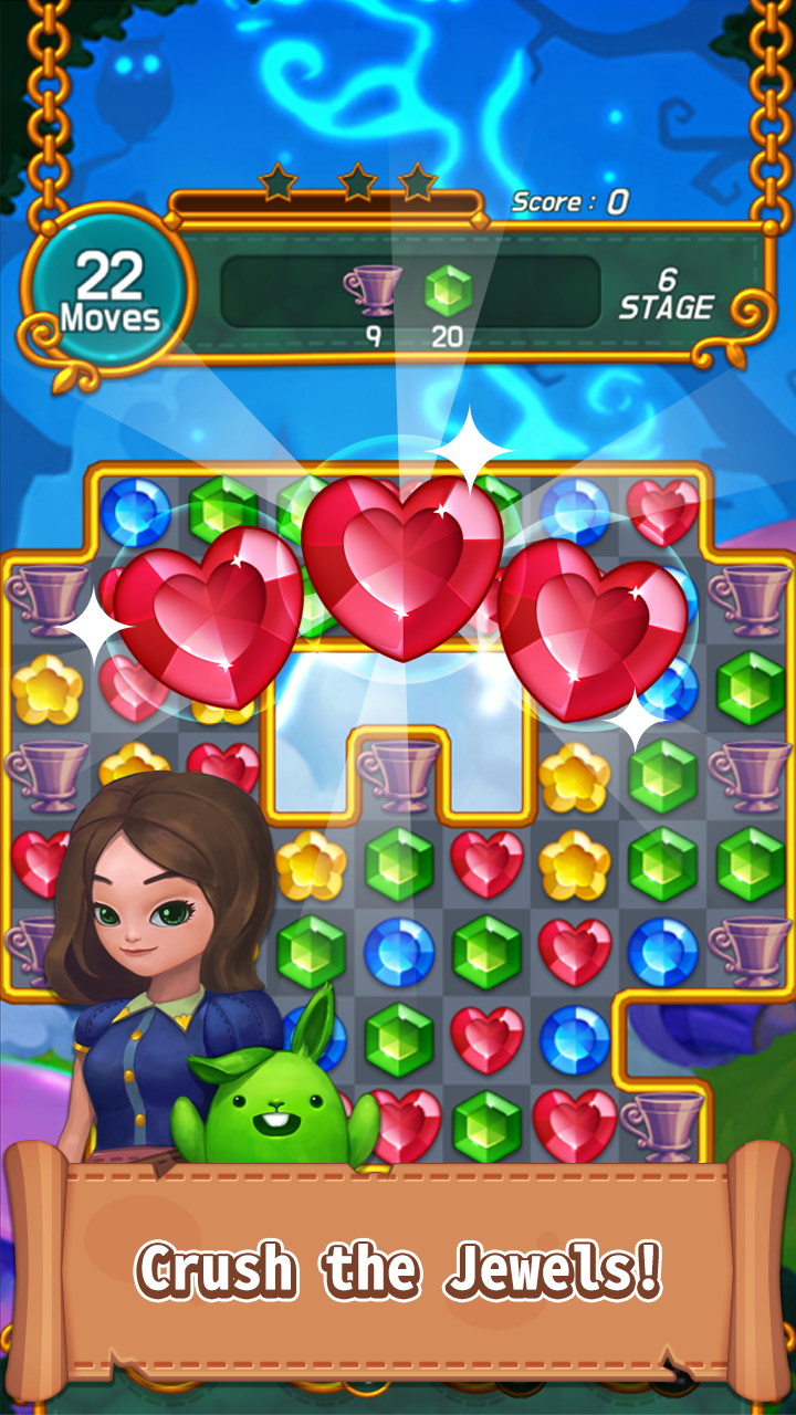 Jewel Wiz Game Screenshot