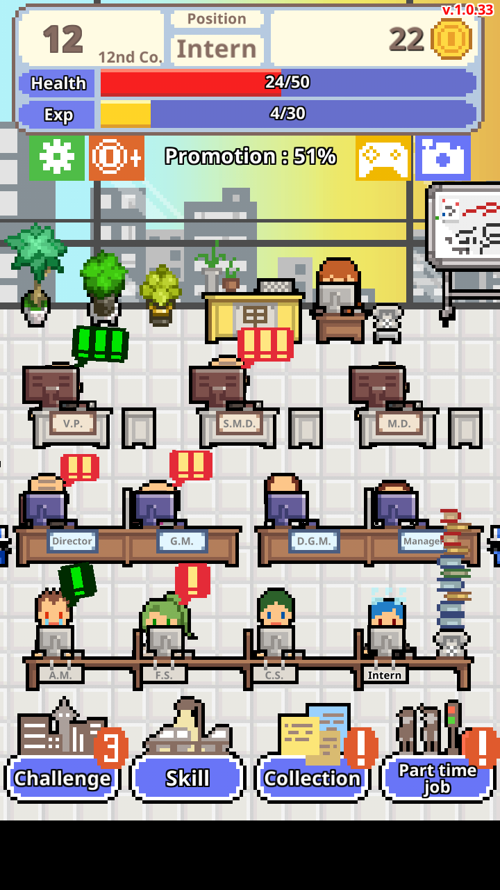 Don't get fired! Game Screenshot