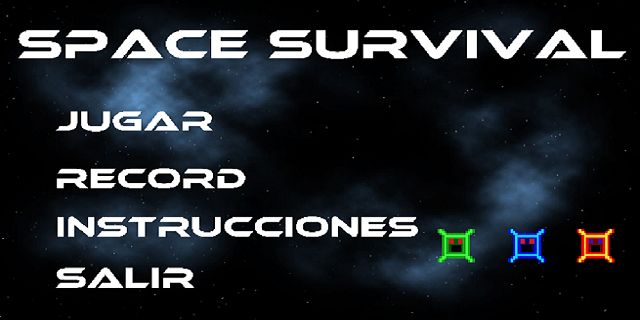 Скриншот игры Space Survival