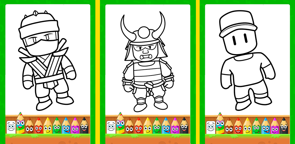 Banner of Stumble Guys Coloring Game 1.0
