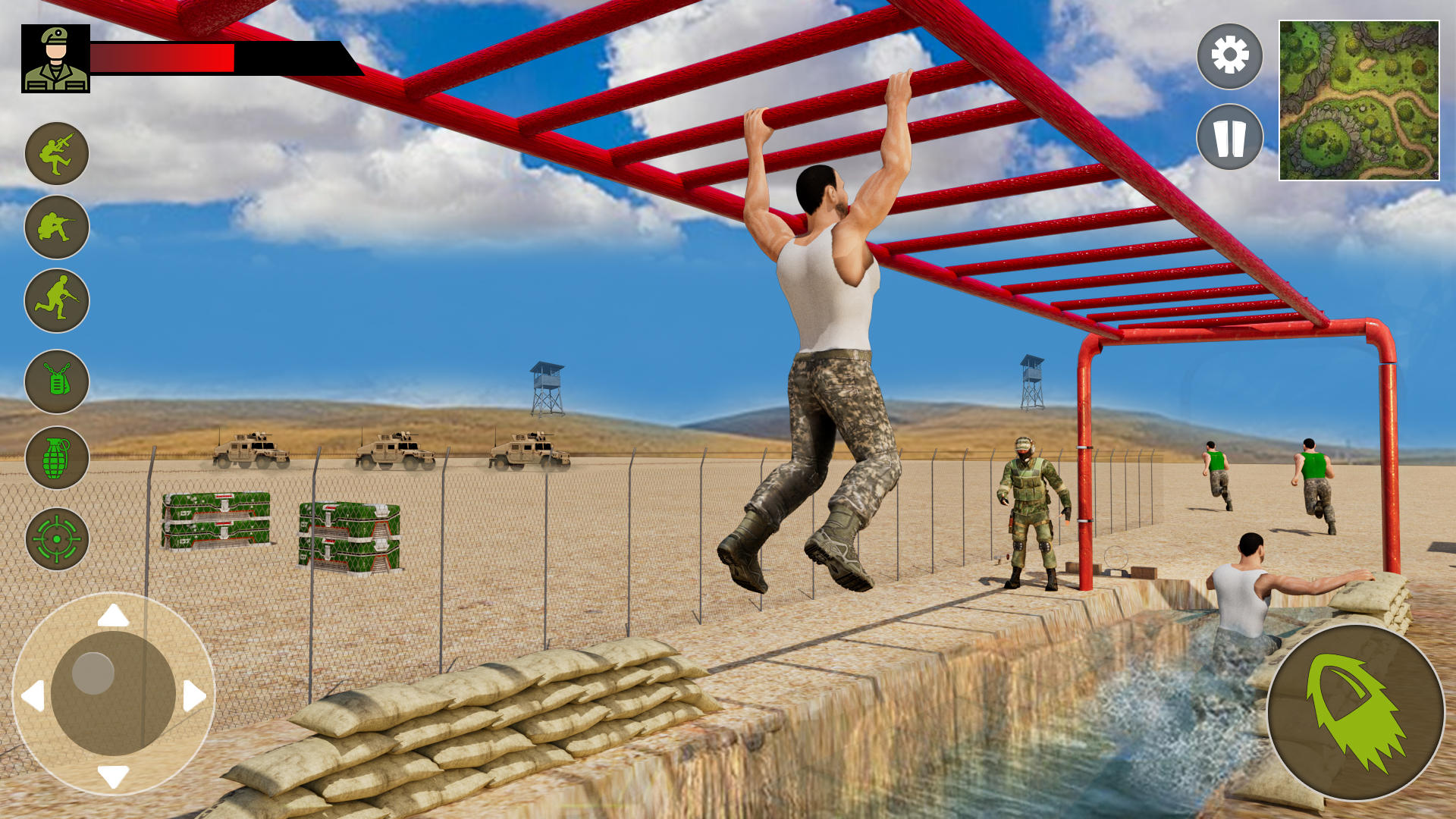US Military Academy Army Games Game Screenshot